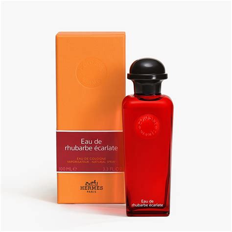 hermes eau de rhubarbe écarlate sephora|Hermes rhubarb gift set.